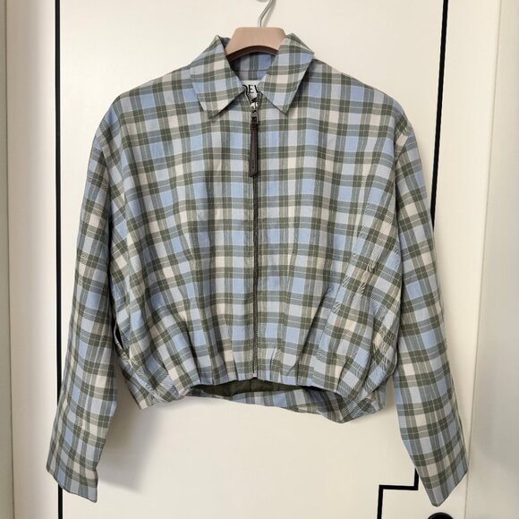 Loewe Draped jacket in wool blend - Picture 4 of 14